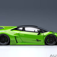 Lamborghini Huracan GT Liberty Walk LB Silhouette - Green - 1:18 Scale Model - AUTOart