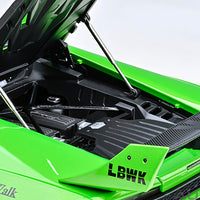 Lamborghini Huracan GT Liberty Walk LB Silhouette - Green - 1:18 Scale Model - AUTOart