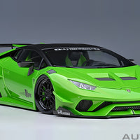 Lamborghini Huracan GT Liberty Walk LB Silhouette - Green - 1:18 Scale Model - AUTOart