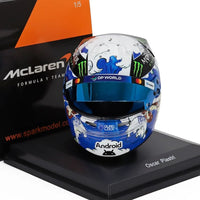 McLaren Formula 1 Team - Oscar Piastri - Japanese GP 2025 - 1:5 Scale Resin Model Helmet - Spark