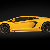LAMBORGHINI AVENTADOR LP720-4 - GIALLO ORION (YELLOW) - 1:8 SCALE DIECAST MODEL KIT - POCHER