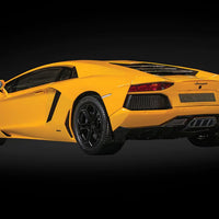 LAMBORGHINI AVENTADOR LP720-4 - GIALLO ORION (YELLOW) - 1:8 SCALE DIECAST MODEL KIT - POCHER