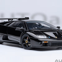 LAMBORGHINI DIABLO GTR (DEEP BLACK) - 1:18 SCALE MODEL - AUTOart