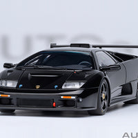 LAMBORGHINI DIABLO GTR (DEEP BLACK) - 1:18 SCALE MODEL - AUTOart