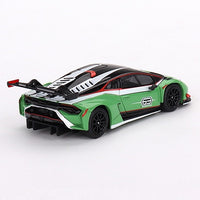 LAMBORGHINI HURACÁN GT3 EVO 2 PRESENTATION - 1:64 SCALE DIECAST MODEL -MINI GT
