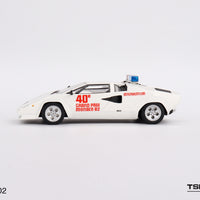 Lamborghini Countach 1982 Monaco GP Safety Car White - 1:43 Scale Model - TSM