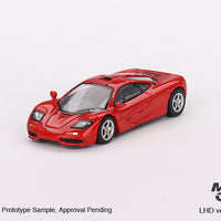 McLaren F1 Red Diecast Model - 1:64 Scale - Mini GT
