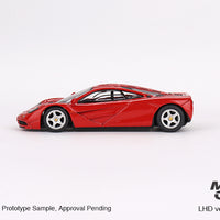 McLaren F1 Red Diecast Model - 1:64 Scale - Mini GT