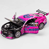 Bryce Fullwood - Brad Jones Racing Middy’s Electrical #14 Chevrolet Camaro ZL1 - 2024 Supercars Championship Season - 1:18 Scale Diecast Model - AUTHENTIC COLLECTABLES