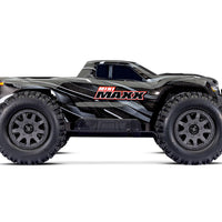 Traxxas Mini Maxx 2S Brushless Electric RC Monster Truck (Black) - 1:10 Scale