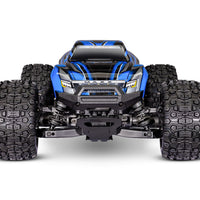 Traxxas Mini Maxx 2S Brushless Electric RC Monster Truck (Blue) - 1:10 Scale