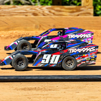 TRAXXAS - SLASH MODIFIED - DIRT OVAL RACER - BLUE - 1:10 SCALE