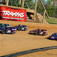 TRAXXAS - SLASH MODIFIED - DIRT OVAL RACER - BLUE - 1:10 SCALE