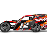 TRAXXAS - SLASH MODIFIED - DIRT OVAL RACER - ORANGE - 1:10 SCALE