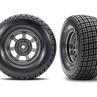 TRAXXAS - SLASH MODIFIED - DIRT OVAL RACER - BLUE - 1:10 SCALE