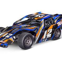 TRAXXAS - SLASH MODIFIED - DIRT OVAL RACER - BLUE - 1:10 SCALE