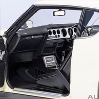 NISSAN SKYLINE 2000 GT-R (KPGC110) TUNED VERSION (WHITE) - 1:18 SCALE MODEL - AUTOart