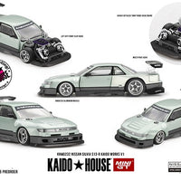 *PRE-ORDER* NISSAN SILVIA S13-R KAIDO WORKS V1 - 1:64 SCALE DIECAST MODEL - MINI GT