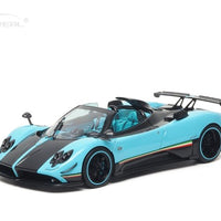 *PRE-ORDER* PAGANI ZONDA UNO - LIGHT BLUE - 1:18 SCALE DIECAST MODEL - ALMOST REAL