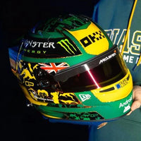 McLaren F1 Team - Oscar Piastri Australian GP 2025 - 1:5 Scale Mini Helmet - Spark