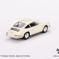 Porsche 901 1963 - Ivory White - 1:64 Scale Diecast Model - Mini GT