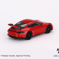 Porsche 911 (992) GT3 - Guards Red - 1:64 Scale Diecast Model - Mini GT