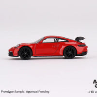 Porsche 911 (992) GT3 - Guards Red - 1:64 Scale Diecast Model - Mini GT