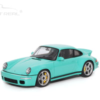 *PRE-ORDER* RUF SCR - 2018 - MINT GREEN - PORSCHE - 1:18 SCALE DIECAST MODEL - ALMOST REAL