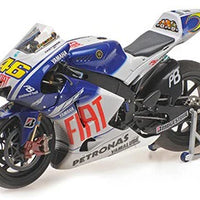 Yamaha YZR-M1 Team Fiat Yamaha Valentino Rossi World Champion MotoGP 2009 Diecast - 1:12 Scale - Minichamps