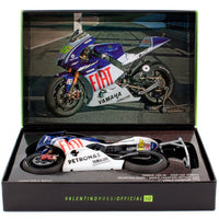 Yamaha YZR-M1 Team Fiat Yamaha Valentino Rossi World Champion MotoGP 2009 Diecast - 1:12 Scale - Minichamps
