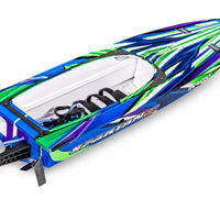 TRAXXAS SPARTAN SR 36" BRUSHLESS BOAT - RED