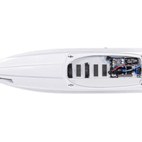 TRAXXAS SPARTAN SR 36" BRUSHLESS BOAT - RED
