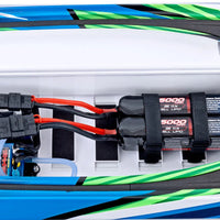 TRAXXAS SPARTAN SR 36" BRUSHLESS BOAT - RED