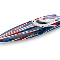 TRAXXAS SPARTAN SR 36" BRUSHLESS BOAT - RED