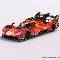 Ferrari 499P Team AF Corse 2023 - no.50 WEC 1000 Miles of Sebring 3rd Place - 1:43 Scale Model - BBR