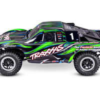 Traxxas Slash 4X4 VXL RC Short Course Truck Electric Brushless 4WD 1/10 Scale RTR - GREEN