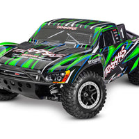Traxxas Slash 4X4 VXL RC Short Course Truck Electric Brushless 4WD 1/10 Scale RTR - GREEN