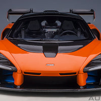 McLAREN SENNA (TROPHY MIRA/ORANGE) - 1:18 Scale Model - AUTOart