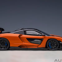 McLAREN SENNA (TROPHY MIRA/ORANGE) - 1:18 Scale Model - AUTOart