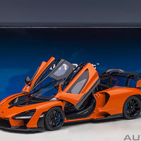 McLAREN SENNA (TROPHY MIRA/ORANGE) - 1:18 Scale Model - AUTOart