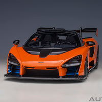 McLAREN SENNA (TROPHY MIRA/ORANGE) - 1:18 Scale Model - AUTOart