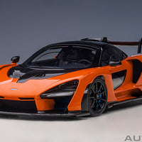 McLAREN SENNA (TROPHY MIRA/ORANGE) - 1:18 Scale Model - AUTOart