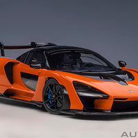 McLAREN SENNA (TROPHY MIRA/ORANGE) - 1:18 Scale Model - AUTOart