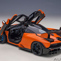 McLAREN SENNA (TROPHY MIRA/ORANGE) - 1:18 Scale Model - AUTOart