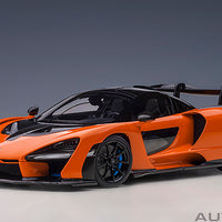 McLAREN SENNA (TROPHY MIRA/ORANGE) - 1:18 Scale Model - AUTOart