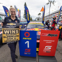 CHEV CAMARO GEN3 ZL1 - RED BULL RACING - VAN GISBERGEN #97 - Thrifty Newcastle 500 - Race 2 WINNER - 1:43 SCALE DIECAST MODEL - BIANTE