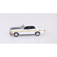 XW FORD GTHO PHASE II - WHITE - 1:43 SCALE DIECAST MODEL - DDA