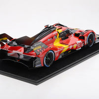 Ferrari 499P No.51 FERRARI AF CORSE - Winner 24H Le Mans 2023 - A. Pier Guidi - J. Calado - A. Giovinazzi - 1:43 Scale Model - Look Smart