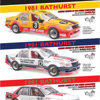 HOLDEN VC COMMODORE – 1981 BATHURST CAR JANSON / PERKINS - 1:18 SCALE DIECAST