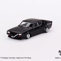 Nissan Skyline Kenmeri Liberty Walk - Matt Black - 1:64 Scale Diecast Model - Mini GT